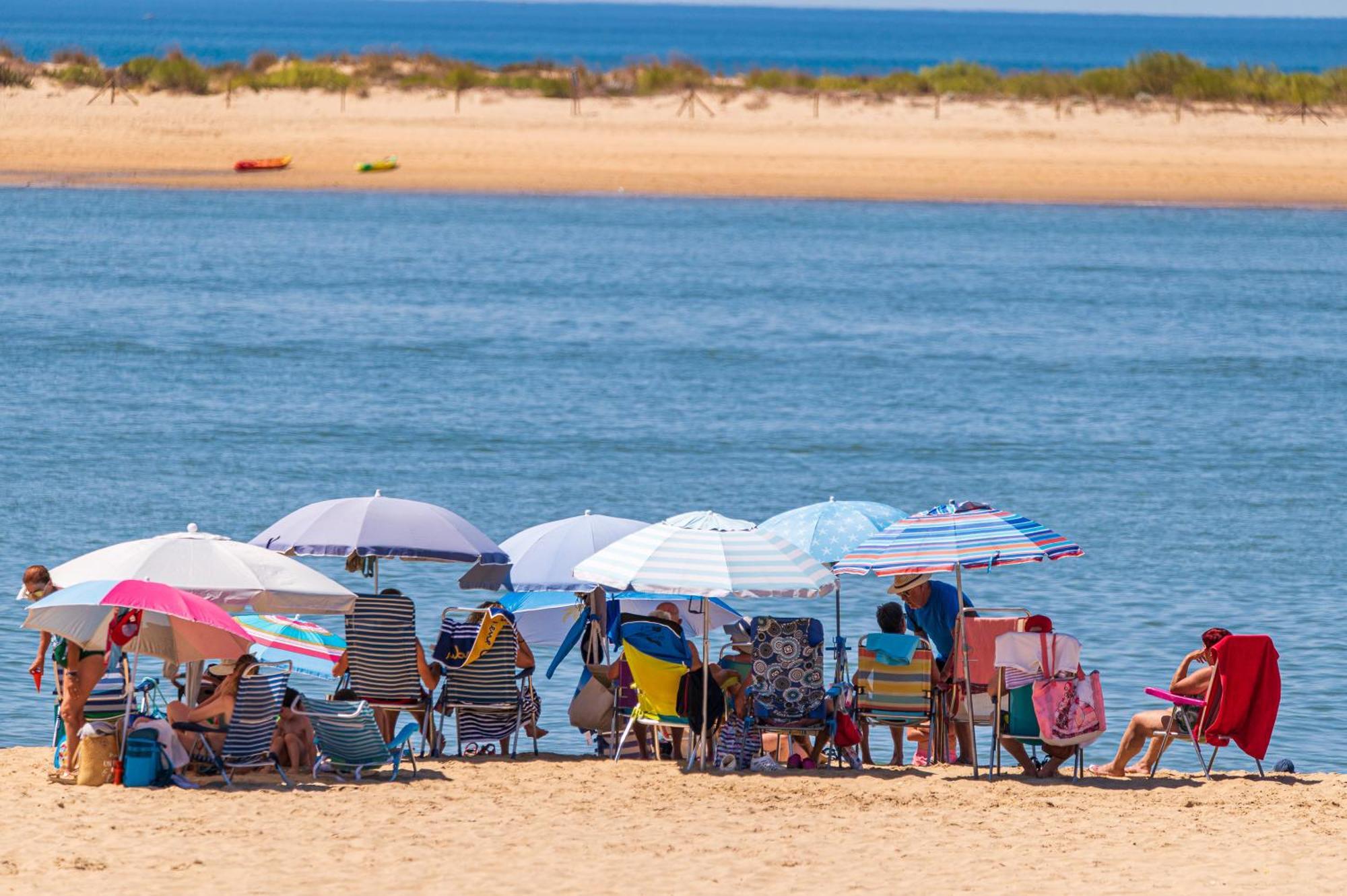 Apartamento Playas De Huelva El Portil Luaran gambar