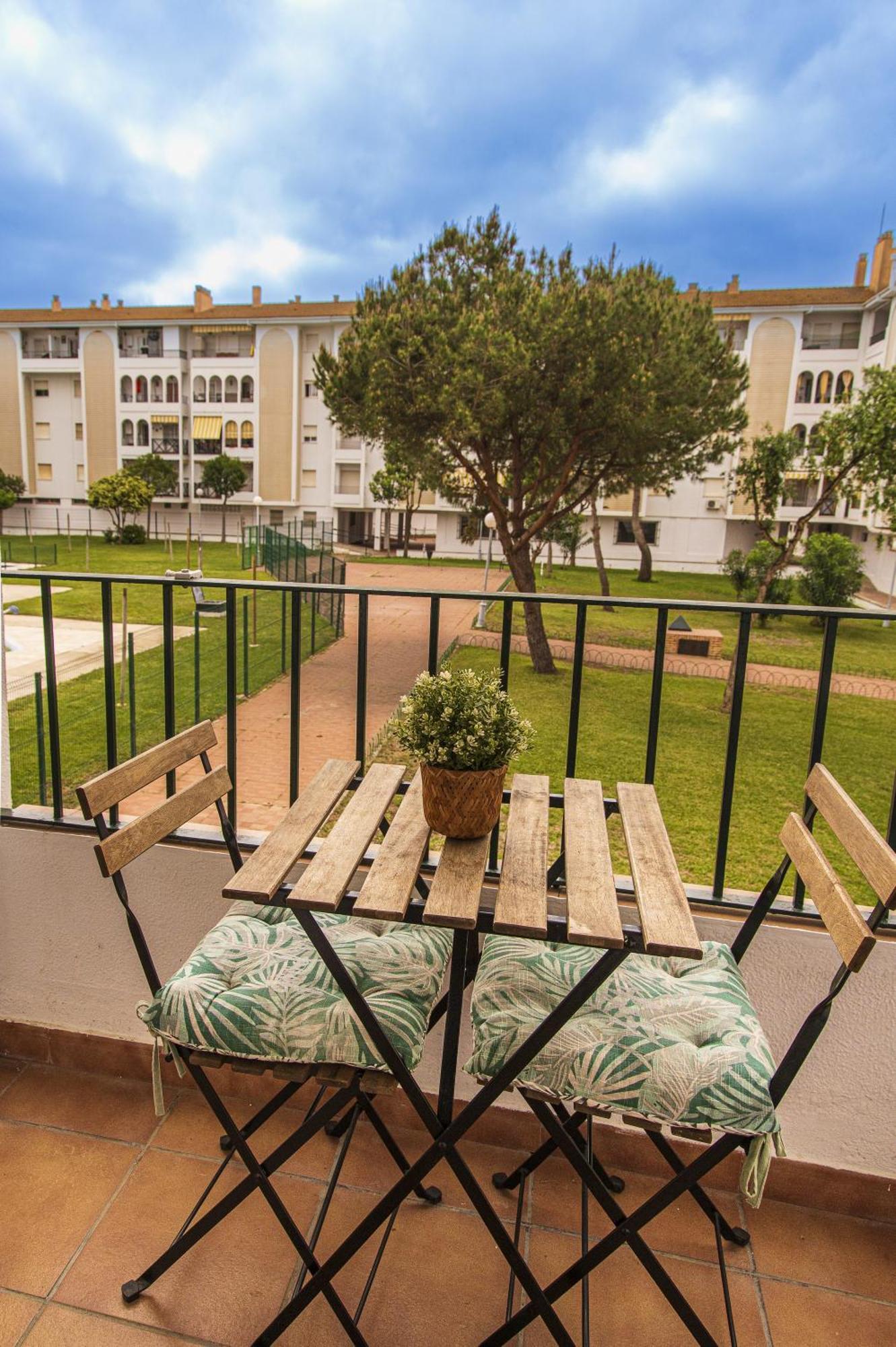 Apartamento Playas De Huelva El Portil Luaran gambar