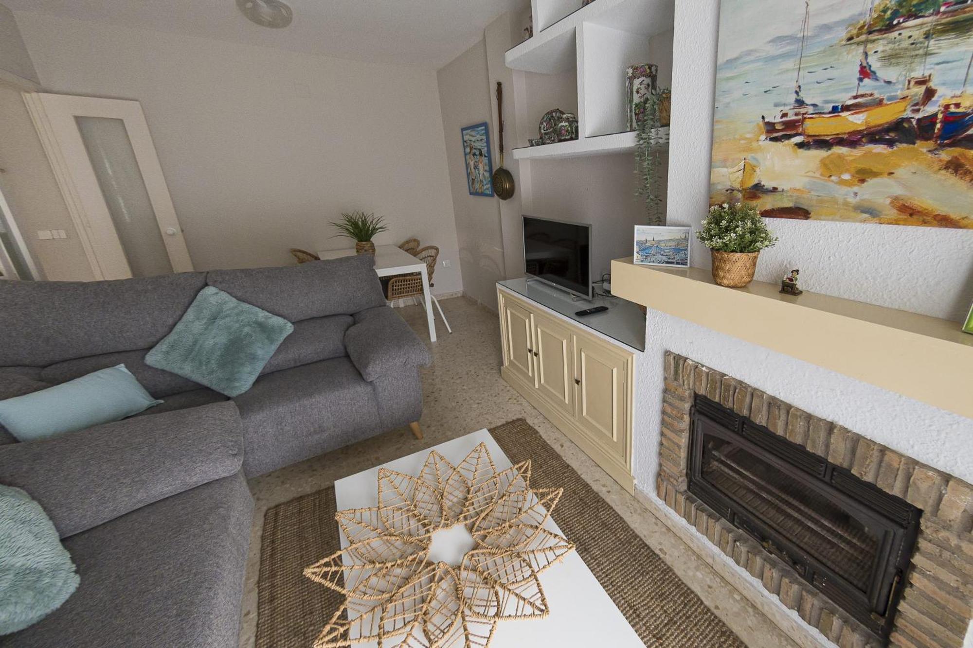 Apartamento Playas De Huelva El Portil Luaran gambar
